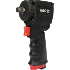 Гайковерт ударний пневматичний YATO до квадр. 1/2", F=678 Nm, роб. тиск-6,3 Bar при 100 л/хв, шт