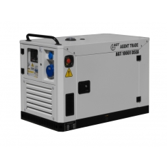 Генератор AGT10001DSEA,230В,50Гц,9,6кВа,3000об/хв,дизель,рід.ох.,AVR,25л,8,5год(8,5кВа),IP23,280 кг