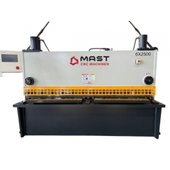 Гідравлічні гільйотинні ножиці MAST CNC MACHINEN QC11K-6X2500 з TP10S