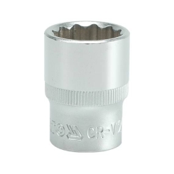 Головка 12-гранна коротка YATO із квадром. 1/2", М=20 мм, L=38 мм [10/100/200]
