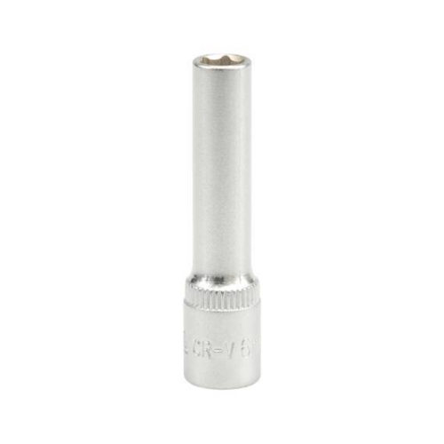 6-гранна головка YATO Cr-V із квадр. 1/4", М = 6 мм, л = 50 мм, [10/200/400]