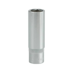 Головка 6-гранна довга YATO, квадр.3/8", М=14 мм, L=63 мм, [10/50/100]