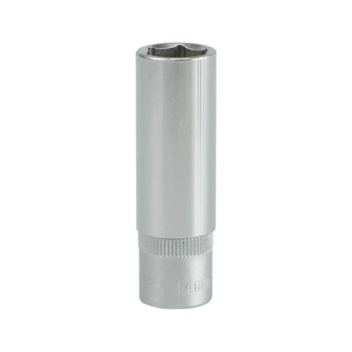 Головка 6-гранна довга YATO, квадр.3/8", М=14 мм, L=63 мм, [10/50/100]