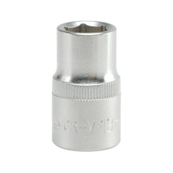 Головка 6-гранна коротка YATO із квадром. 1/2", М=13 мм, L=38 мм, [10/100/200]