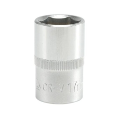 6-гранна коротка головка YATO, з квадр.1/2", М=17 мм, L=38 мм [10/100/200]