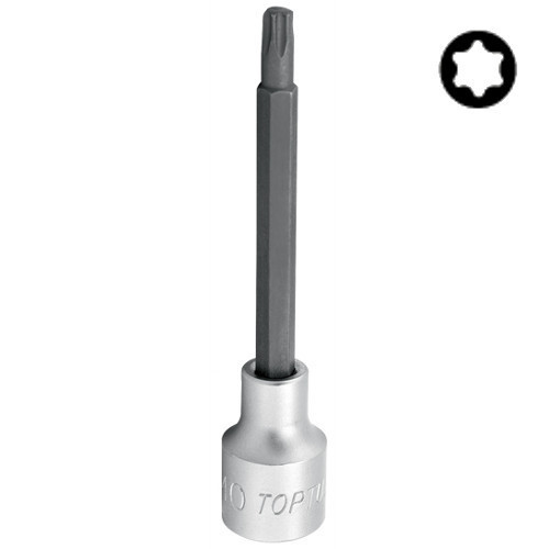 Головка TORX T55 L140mm 1/2" з отвором TOPTUL BCVA1655