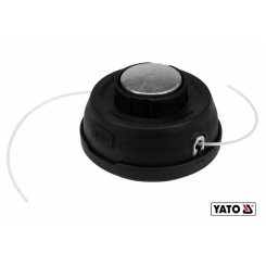 Головка для кріплення жилки до газонокосарок YATO Ø2.2-3 мм M12x1.75 + 4 адаптера
