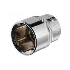 Головка шестигранна 1/4", 13×25 мм, Cr-V, STORM INTERTOOL ET-0443