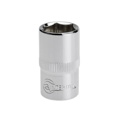 Головка шестигранна 1/2", 16×38 мм, Cr-V, STORM INTERTOOL ET-0016