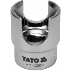 Головка торцевая к топливному фильтру YATO: квадрат-1/2", М27 мм, Cr-V