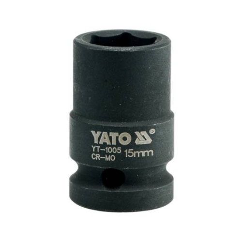 Головка торцева ударна 6-гран. ЯТО, до квадр. 1/2", М=15 мм, L=39 мм [40/160]