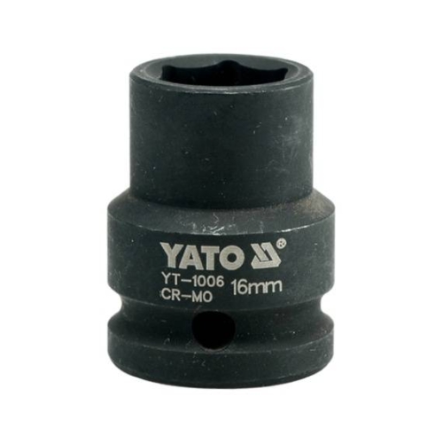 Головка торцева ударна 6-гран. ЯТО, до квадр. 1/2", М = 16 мм, L = 39 мм [40/160], шт
