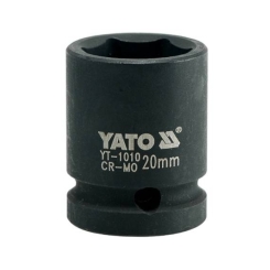Головка торцева ударна 6-гран. ЯТО, до квадр. 1/2", М = 20 мм, L = 39 мм [40/160]