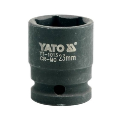Головка торцева ударна 6-гран. ЯТО, до квадр. 1/2", М = 23 мм, L = 39 мм [30/120]