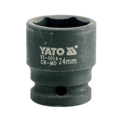 Головка торцева ударна 6-гран. ЯТО, до квадр. 1/2", М = 24 мм, L = 43 мм