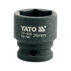 Головка торцева ударна 6-гран. ЯТО, до квадр. 1/2", М=26 мм, L=43 мм [30/96]