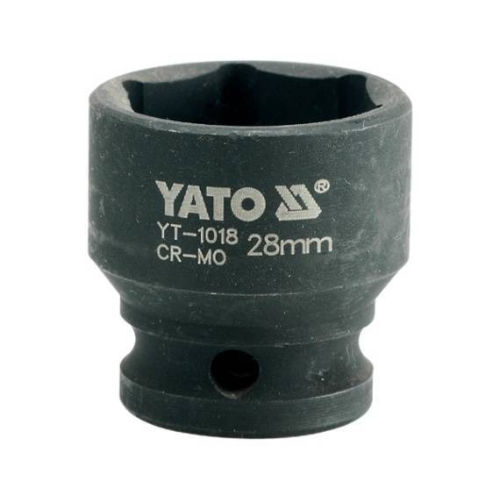 Головка торцева ударна 6-гран. ЯТО, до квадр. 1/2", М=28 мм, L=48 мм [24/96]