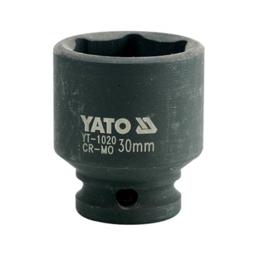 Головка торцева ударна YATO 6-гранна із квадр. 1/2", М=30мм, l=48мм, [24/96], шт