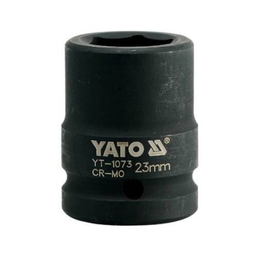 Головка торцева ударна YATO 6-гранна, з квадром. 3/4", М=23мм, l=50мм, [16/64]