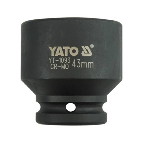 Головка торцева ударна YATO 6-гранна із квадр. 3/4", М=43мм, l=57мм, [4/15]