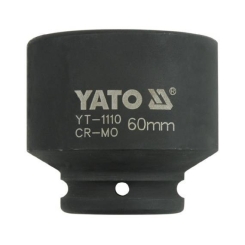 Головка торцева ударна YATO 6-гранна із квадр. 3/4" М = 60мм, l = 74мм, [2/8]