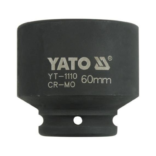 Головка торцева ударна YATO 6-гранна із квадр. 3/4" М = 60мм, l = 74мм, [2/8]