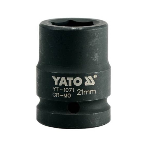 Головка торцева ударна YATO 6-гранна. із квадр. 3/4", М = 21мм, l = 50мм, [16/64], шт