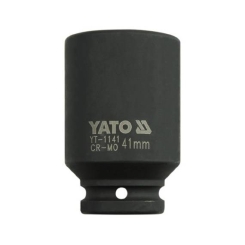 Головка торцева ударна YATO 6-гранна глибока, з квадр.3/4", М=41мм, l=90мм, [5/20]