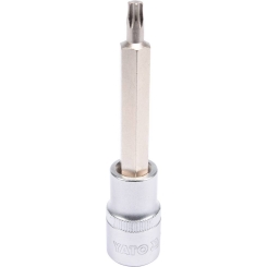 Головка торцева з викруткою. вставкою TORX YATO, з квадром. 1/2", Т30, л = 100 мм [20/120], шт