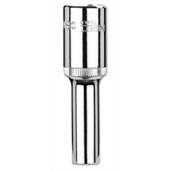 Головка змінна 6-гранна довга 1/2" 8 мм, Superlock