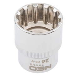 Головка змінна  Spline 1/2" 24 мм