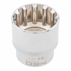 Головка змінна  Spline 1/2" 32 мм