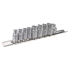 Головка змінна Torx 1/4", 3/8", набір 9шт.