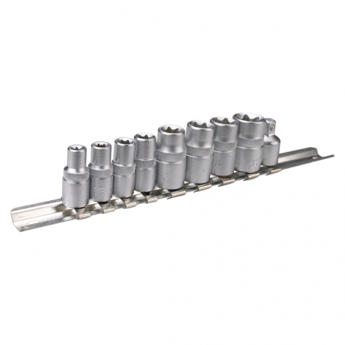 Головка змінна Torx 1/4", 3/8", набір 9шт.