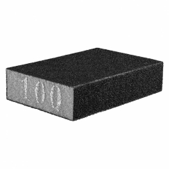 Губка наждачна, 70 x 25 x 100 мм, K100