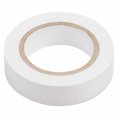Ізоляційна стрічка біла 15 mm x 0.13 mm x 10m