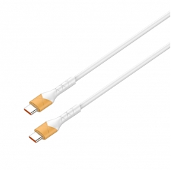 Кабель (шнур) LogicPower USB Type-C to USB Type-C 5A 65W зі швидкою зарядкою (QC) 1м