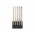 Касета з бурами SDS Plus DeWALT, L = 160 мм., d =  6 мм (2шт), 8, 10, 12 мм., 6 шт. DT70836