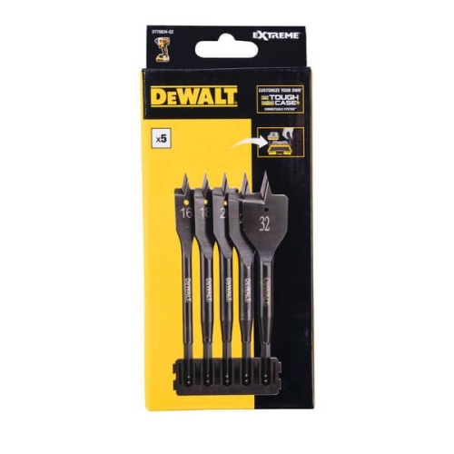 Касета з перовими свердлами DeWALT, EXTREME IMPACT DeWALT DT70834