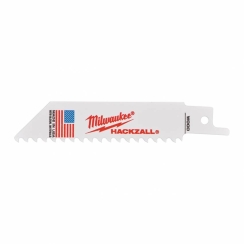 Полотно для шаб. пили HACKZALL MILWAUKEE, 100х4, 2мм, (5шт)