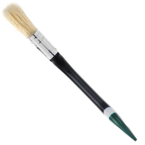 Пензель флейцева 63*12*38 мм, пластикова ручка INTERTOOL KT-1363