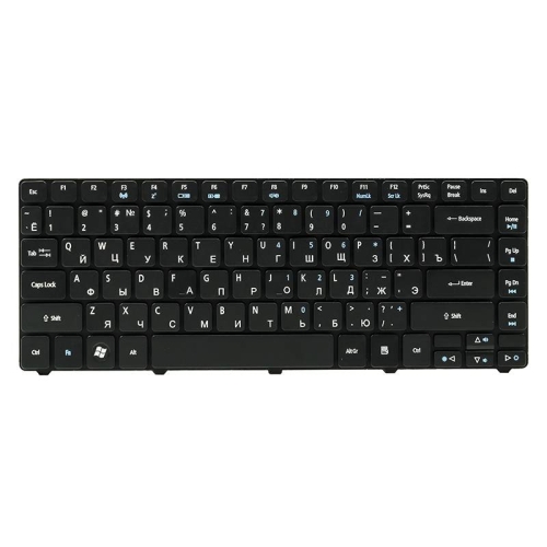 Клавіатура для ноутбука ACER Aspire 3810 чорний, чорний кадр