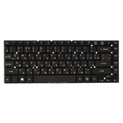 Клавіатура для ноутбука ACER Aspire 3830, 4830 чорний, без кадру (Win 7)