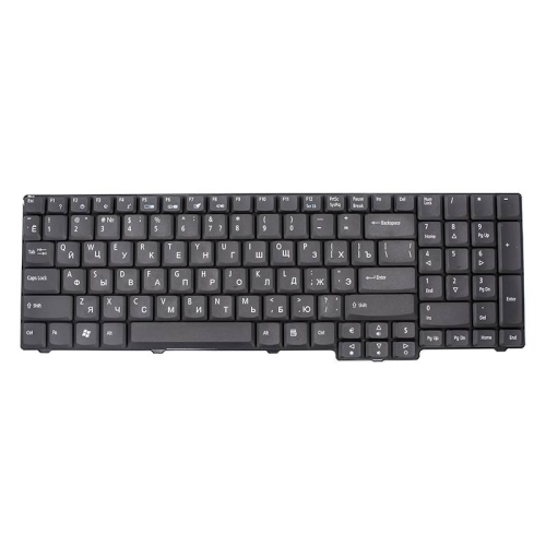 Клавіатура для ноутбука ACER Aspire 6530, eMachines E528 чорний, без кадру
