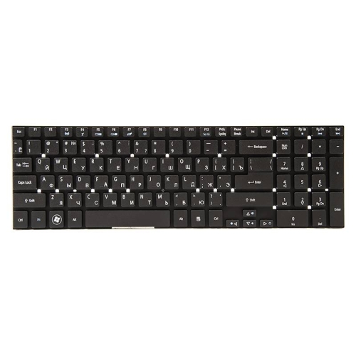 Клавіатура для ноутбука ACER Aspire E1-570G, E5-511 чорний, без кадру
