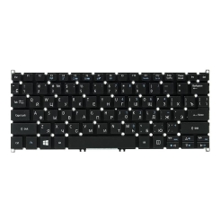 Клавіатура для ноутбука ACER Aspire E3-111, V5-122 чорний, без кадру