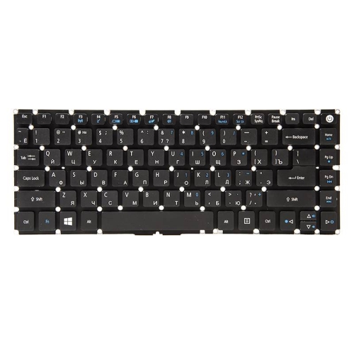 Клавіатура для ноутбука ACER Aspire E5-422, E5-432 чорний, без кадру