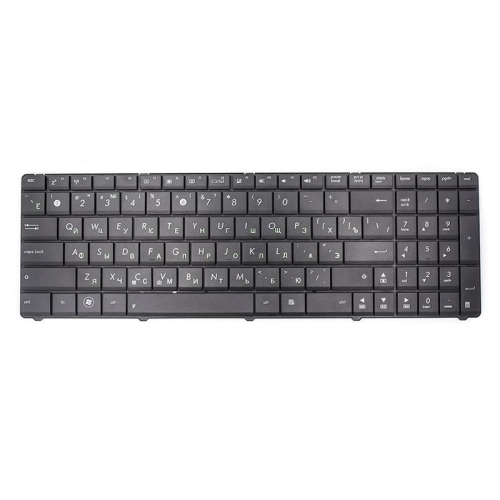 Клавіатура для ноутбука ASUS A53U, K53U чорний, без кадру