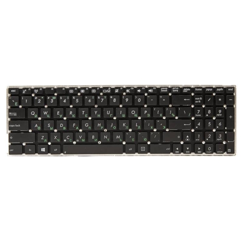 Клавіатура для ноутбука ASUS F551, X551 чорний, без кадру