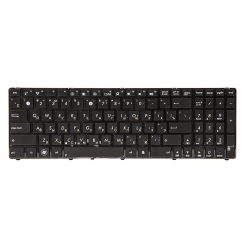 Клавіатура для ноутбука ASUS K50, K50A, K50I чорний, чорний кадр